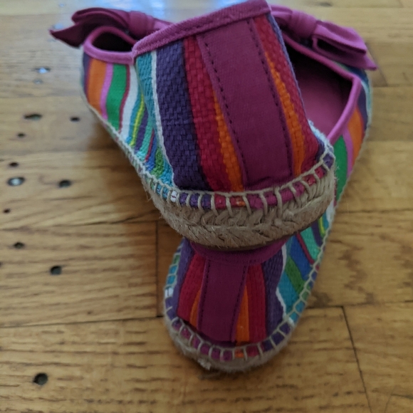 Nine West Rainbow Stripe Espadrilles - Picture 7 of 8